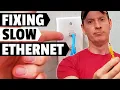Download Lagu HOW TO FIX SLOW ETHERNET CONNECTION SPEED - 8 QUICK \u0026 EASY TIPS!