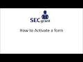 How to request the activation code