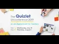 Quizlet and Cooperative Learning in an Outdoor Learning Environment