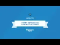 How to start service as a new customer