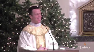 homily christmas day mass december 25th 2020 fr joseph campbell