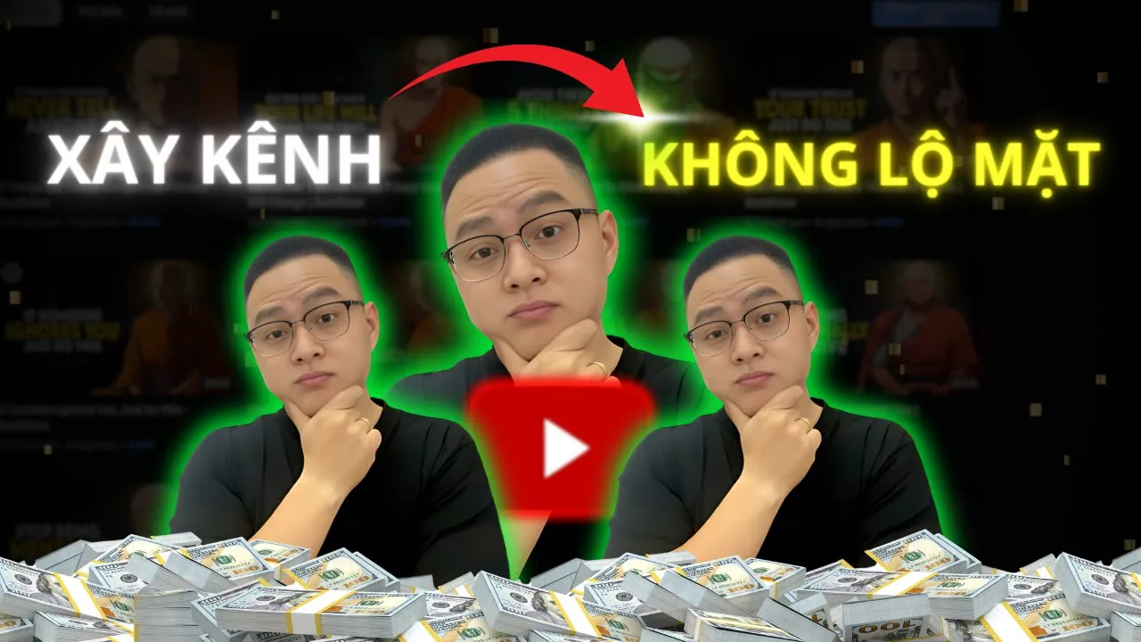 Outline Video 10 Ý tưởng tốt nhất xây kênh YouTube không cần LỘ MẶT vào năm 2024 | Vưu Xuân Hào