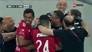 الهدف الثاني للنادي الأهلي عن طريق كريم فؤاد في     في مرمى النادي الزمالك  السوبر المصري دندنها