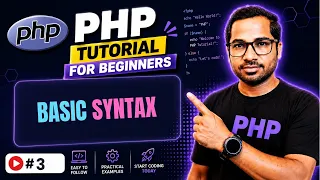 PHP Basic Syntax Explained Learn PHP Syntax for Beginners Complete Tutorial in Hindi