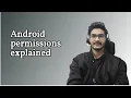 Android permissions explained Android permissions model securing access to your data