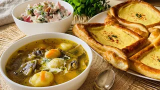 ИДЕЯ ПОЛНОЦЕННОГО ВКУСНОГО ОБЕДА ! УЮТНО, ПРОСТО И СЫТНО !