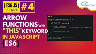 Arrow Function with This Keyword in JavaScript Hindi Part-4 JavaScript ES6 WsCube Tech
