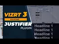 Vizrt 3 Justifier Plugin Tutorial