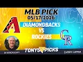Arizona Diamondbacks vs Colorado Rockies Pick 26 MLB Pick Prediction