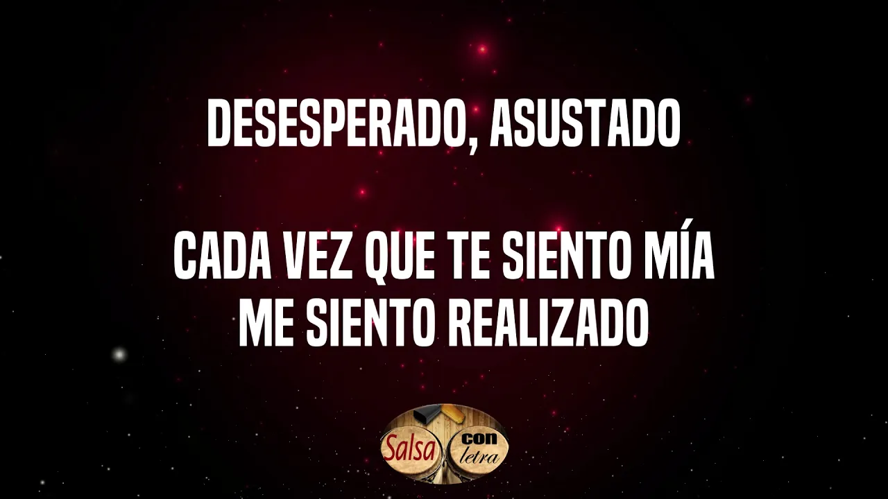 Desesperado - Luis Enrique+letra (Salsa Con Letra) 🤔 HQ