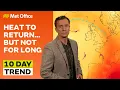 10 Day Trend 2023 - Hot spell but for how long