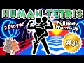 HUMAN TETRIS x 2 PLAYERS Interactive Team Challenge Full Body Workout