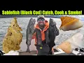 Sablefish Black Cod Catch Cook Smoke Alaskan Sablefish Fishing - Juneau Alaska MAY 2025