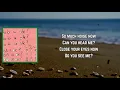 San Holo - ​do you see me? (Lyrics)
