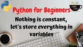 2 Comments Variables and Datatypes - Python Tutorials