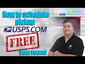 how to have USPS pick up package free from a schedule Step by step tutorial instruction