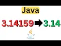 How to Round Off to 2 Decimal Places in Java - in 2 minutes 30 seconds