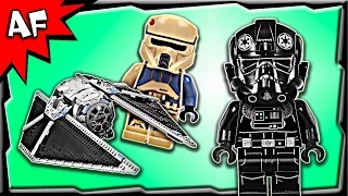 Lego Star Wars Rogue One TIE STRIKER 75154 Stop Motion Build Review