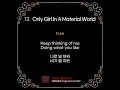 13. Only Girl In A Material World (#물랑루즈 2025-26 한국어 자막) - Moulin Rouge OST