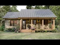 This Small Home Wraps You in Warmth and Peace 900 sq ft