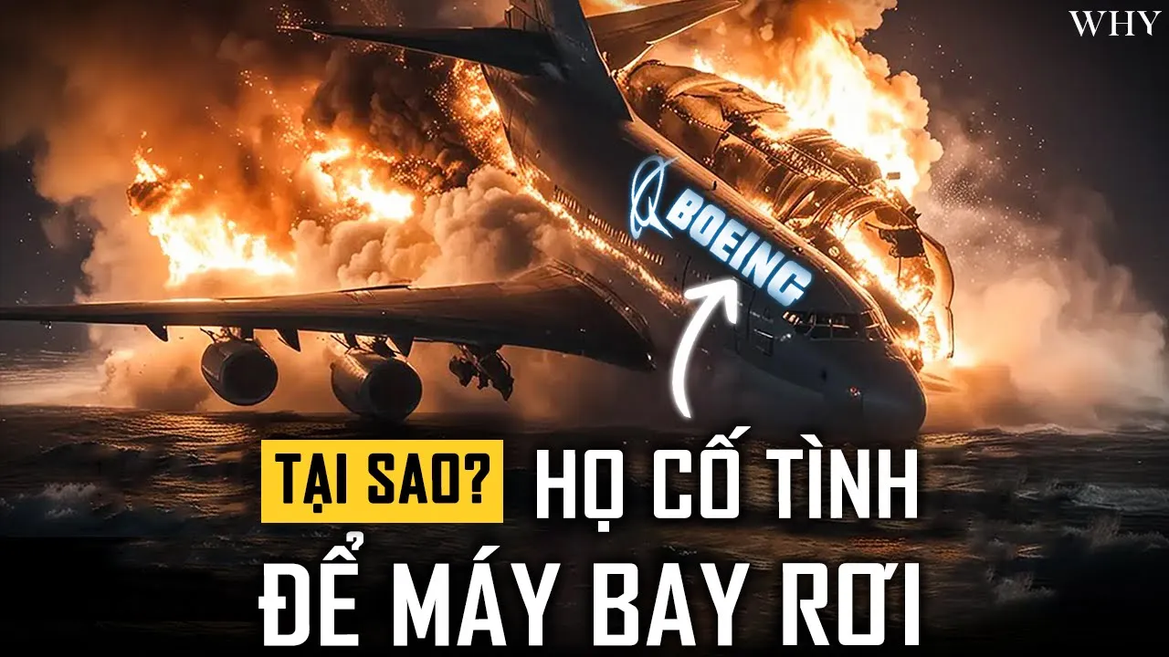 Outline Video Boeing Đã "GIẬT DÂY" Các Vụ Tai Nạn Hàng Không Như Thế Nào?