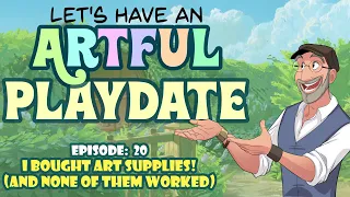 Paint With Me: A Cozy, Relaxing Place to Start Your Day (Artful Playdate)  Episode: 20