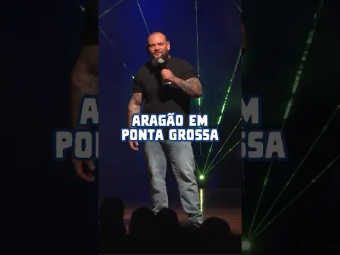 Rafael Aragão em Ponta Grossa (lá ele)
