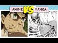 Attack on Titan Differences Battle of Trost - Anime Vs Manga Get In The Robot