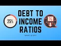 How to Calculate Debt-to-Income DTI Ratios - Mortgage Math NMLS Test Tips