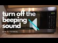 How To Turn Off the Beeping Sound on a Frigidaire Microwave - Annoying Loud Beeping Noise
