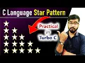 Right Triangle Star Pattern in C Language C Language Free Course By Rahul Chaudhary