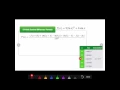 Working Example Numerical Differentiation Second Order