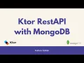 How to create Kotlin Ktor RestAPI with MongoDB