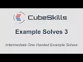 3x3 OH Intermediate Example Solves 3