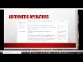 Operators in Python Lesson 6