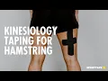 Kinesiology Taping for Hamstring Pain - How to Apply Kinesiology Tape for Hamstring