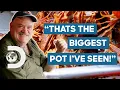 The Wizard Crew Lure In The BIGGEST Cage Of Crabs Ever Deadliest Catch