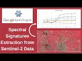 Google Earth Engine - Spectral signature extraction from Sentinel-2 Data