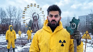 أكبر كارثة نووية شهدها العالم   مدينة تشرنوبل في أوكرانيا               دندنها