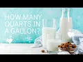 How many quarts in a gallon