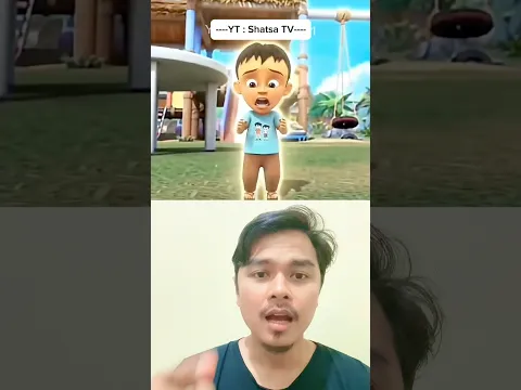 Upin upin terbaru : tiba-tiba tubuh fiji menjadi sangat kecil seperti semut #shorts