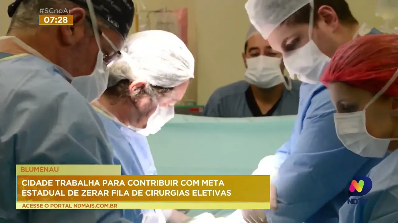 Blumenau intensifica ações para zeras filas em cirurgias eletivas