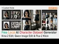 Free Local AI Character Dataset Generator Krea 2 Qwen Edit Flux 2 Klein ComfyUI Deep Dive