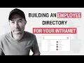 How to build an Employee Directory for your SharePoint Intranet