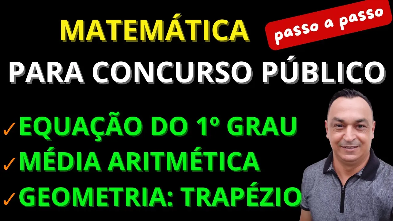 MATEMATICA PARA CONCURSO. NÃO ERRE MAIS! PASSO A PASSO. COMO INTERPRETAR AS QUESTÕES. LEGATUS.