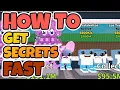 How to get SECRETS FAST in STEAL A BRAINROT