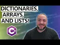 C Arrays Lists and Dictionaries Quick dotnet tutorial
