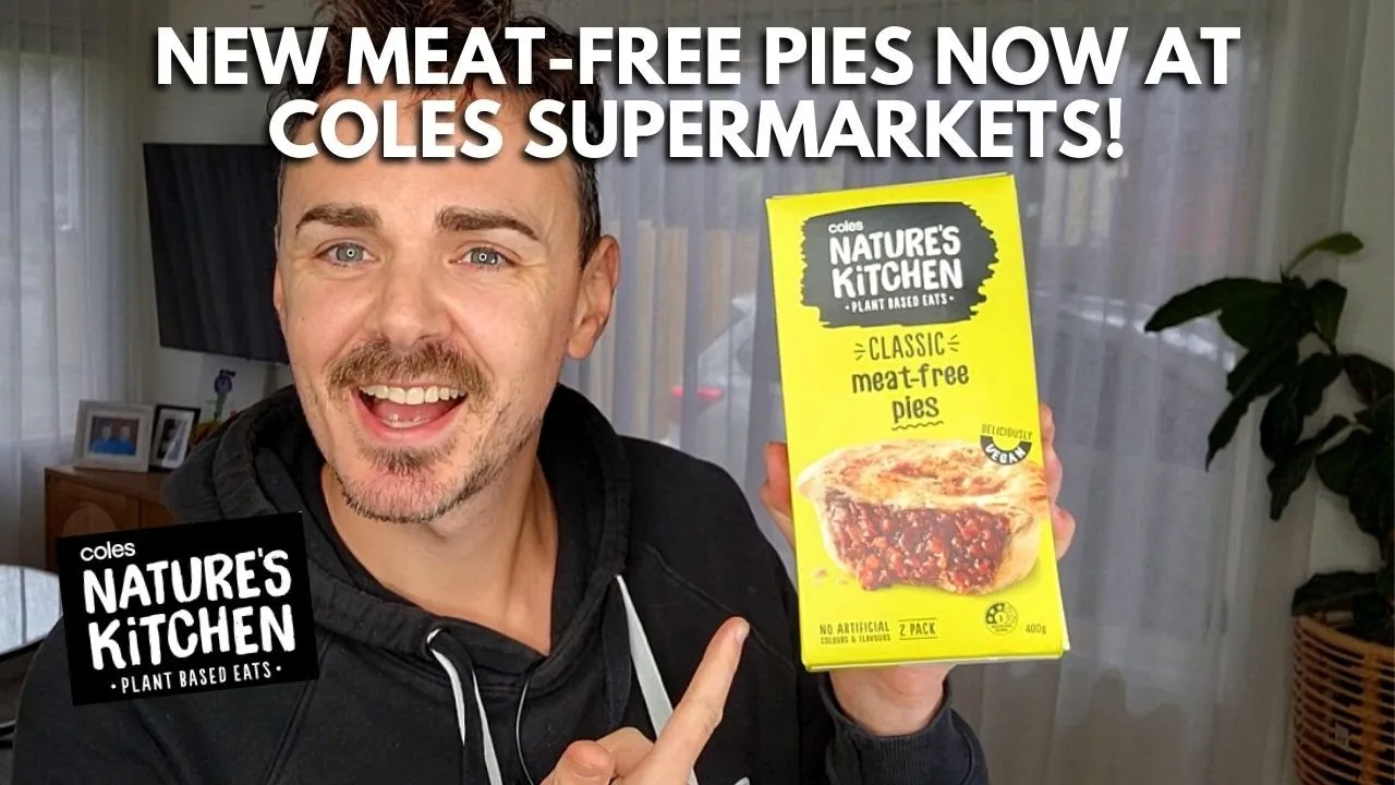 Coles NEW Meat-Less Pies Taste Test   Natures Kitchen