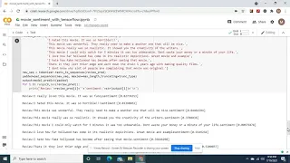 Part 2 Improved Sentiment Analysis Neural Network using Tensorflow and Python with explanations