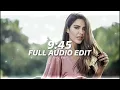 9:45 - Prabh Singh - [full edit audio] - (requested)
